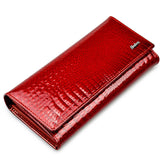 Genuine Leather Ladies Clutch
