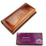 Genuine Leather Ladies Clutch