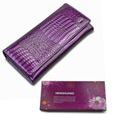 Genuine Leather Ladies Clutch