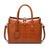 Leather Satchels Women Fashion