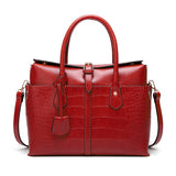 Leather Satchels Women Fashion